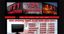 Desktop Screenshot of 121computerservices.co.uk